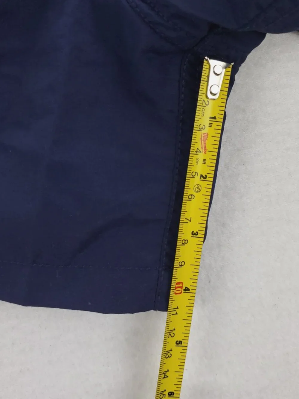 Polo Ralph Lauren Vintage Swim Shorts Trunks Pony Pockets Navy Blue Men's Large